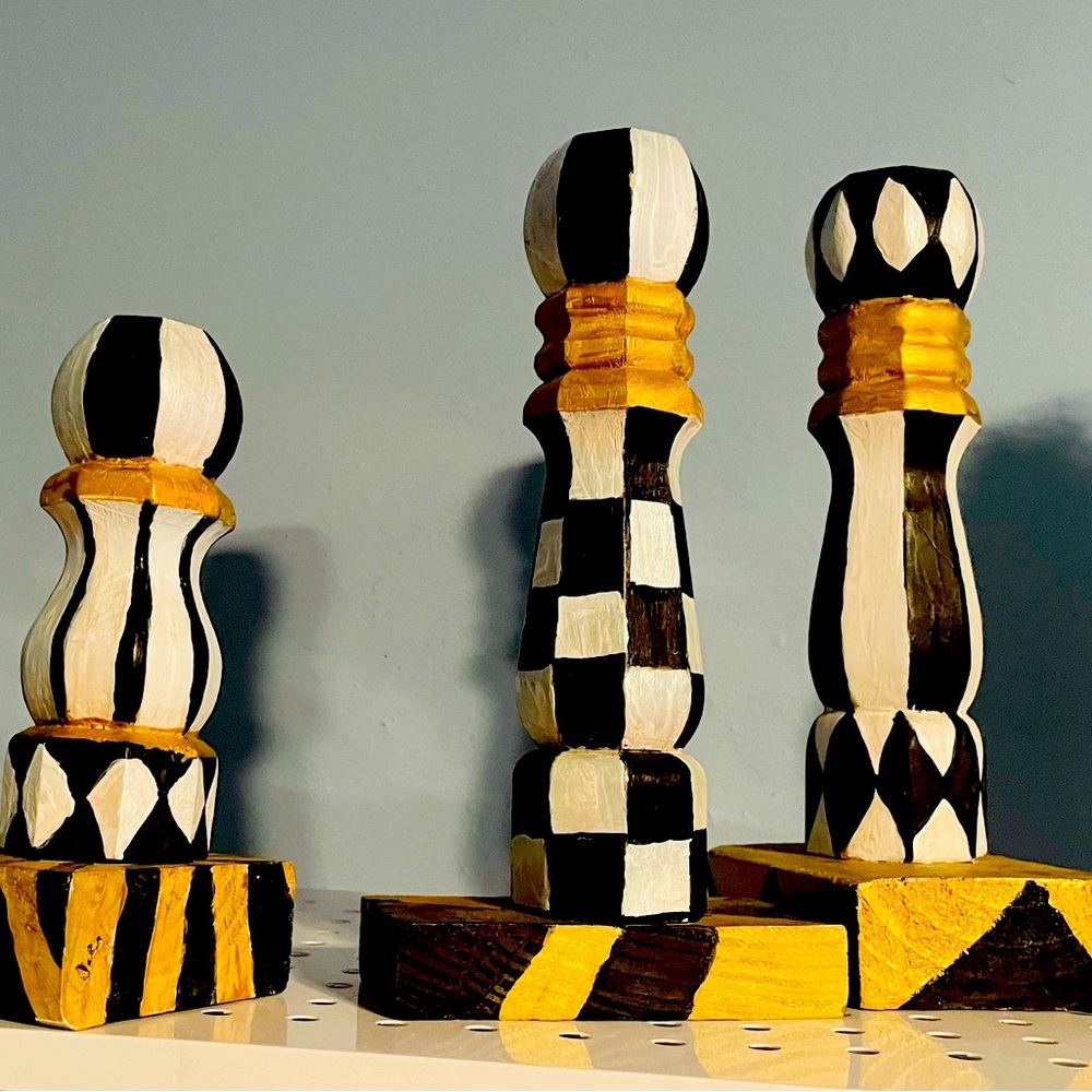 Wooden Finials